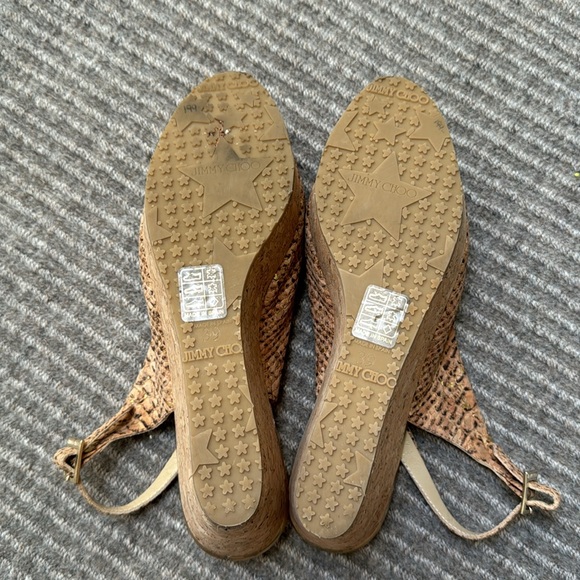 Jimmy Choo snake skin espadrilles - Picture 5 of 8